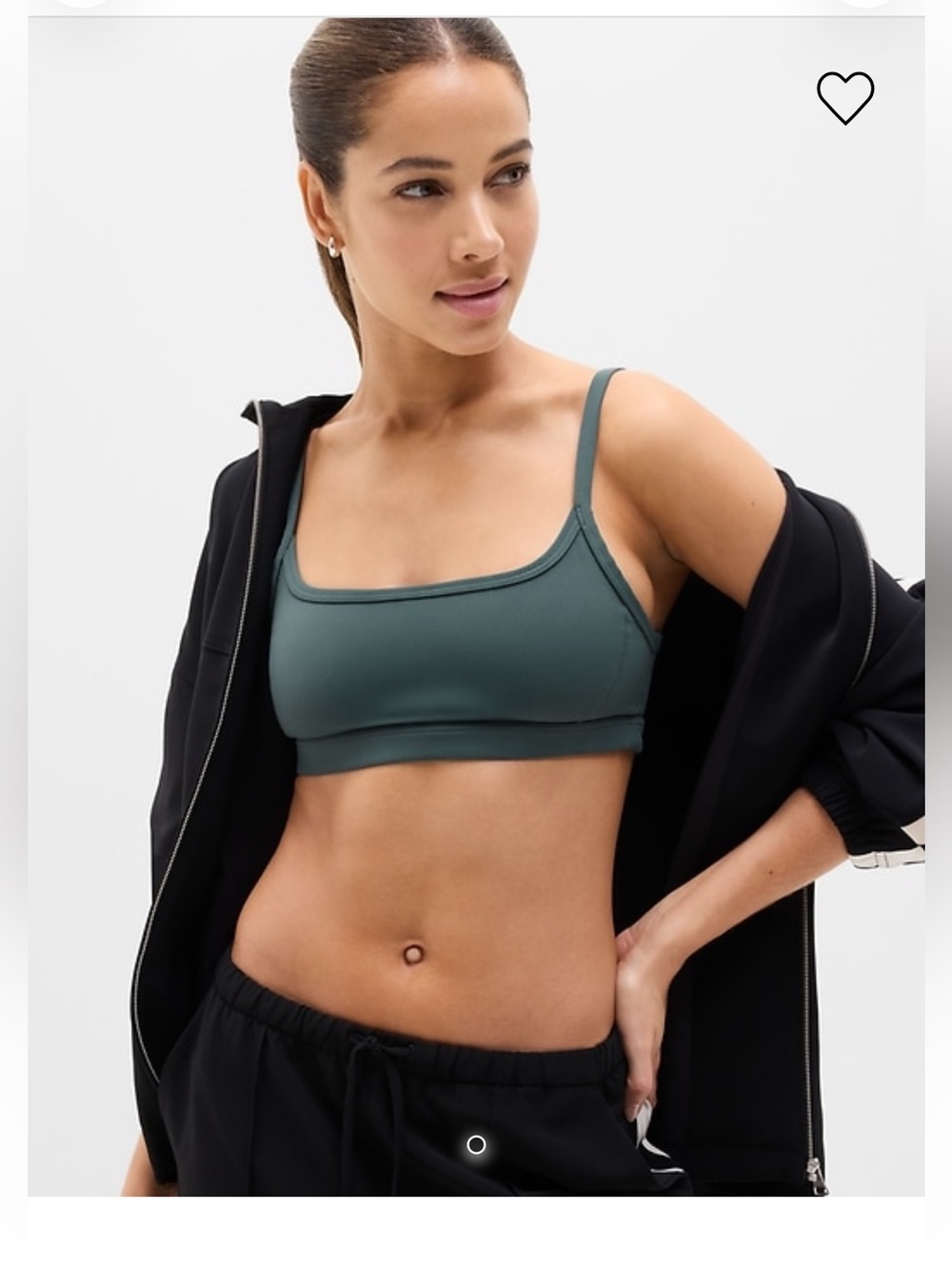 NWT - Athleta Square Neck Bra A-C | Size M